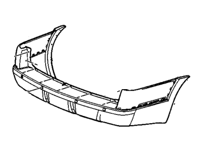 GM 12336006 Bumper Cover