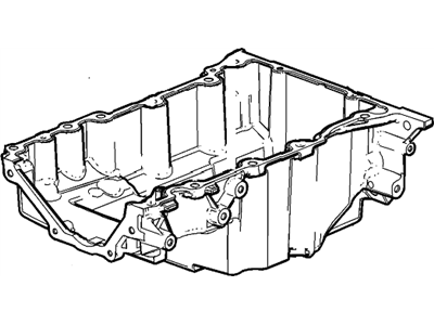 GM 25202731 Upper Oil Pan