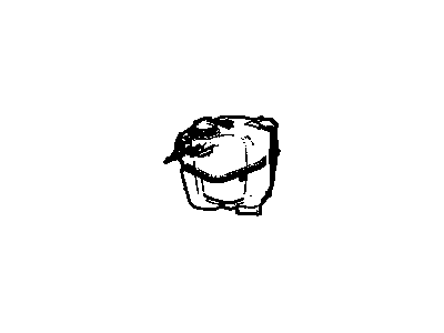 GM 15267707 Tank Asm-Radiator Surge