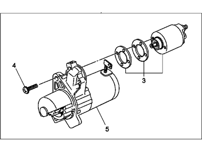 GM 92223942 Starter