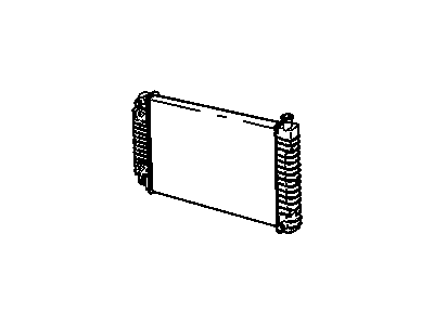 GM 89019344 Radiator