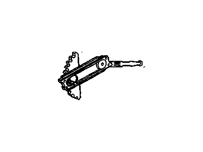 GM 10180306 Front Side Door Window Regulator Assembly