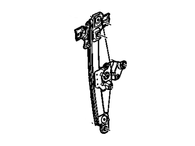 GM 22912130 Window Regulator