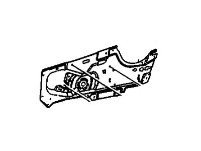 GM 16637832 Module Asm-Front Side Door Locking System (W/ Window Regulator)