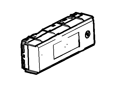 GM 13591693 Dash Control Unit