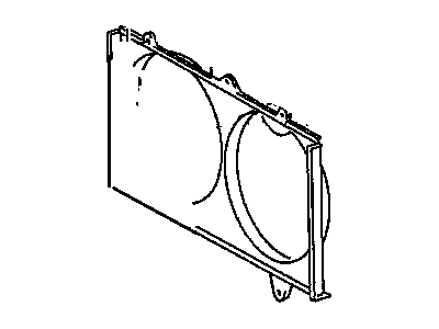 GM 94856880 Shroud, Radiator Fan