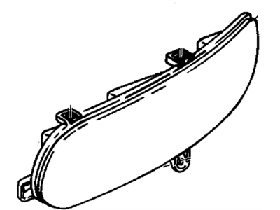 GM 9194379 Headlamp, (W/O Bulb)