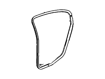 GM 25792029 Surround Weatherstrip