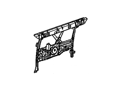 GM 16634901 Module Asm-Front Side Door Window <Use 1C5J