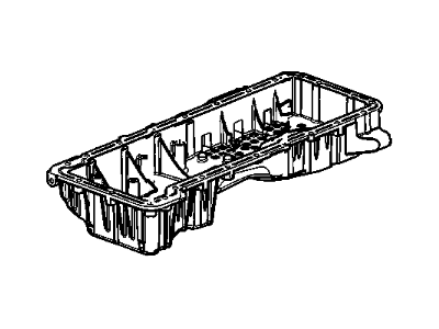 GM 12634972 Upper Oil Pan