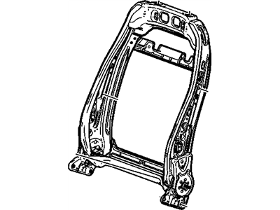 GM 42384909 Seat Back Frame