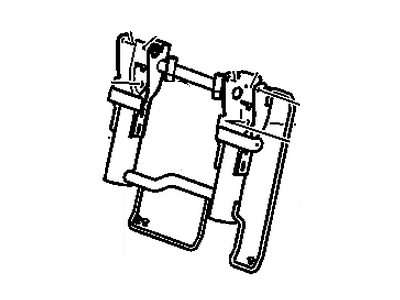 GM 15898362 Seat Back Frame