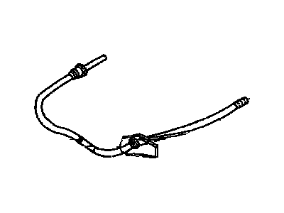 GM 15968233 Cable Asm-Parking Brake Front