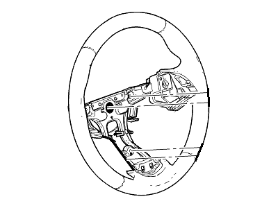 GM 23193049 Steering Wheel