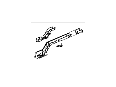 GM 20849329 Rear Rail