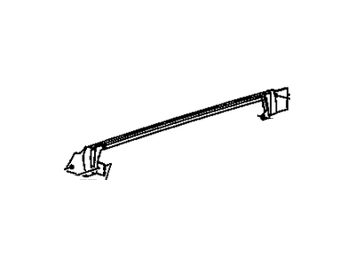 GM 25661767 Sealing Strip Asm-Rear Side Door Window Inner