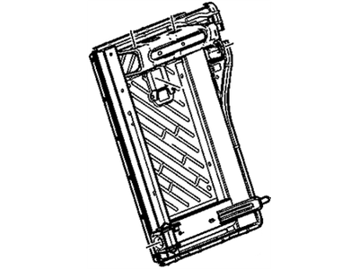 GM 13353799 Seat Back Panel