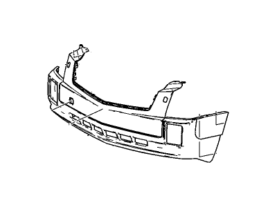 GM 19121106 Bumper Cover