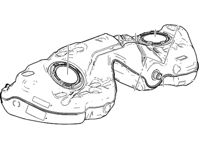 GM 23373425 Fuel Tank