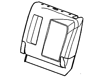 GM 22761125 Seat Back Cover