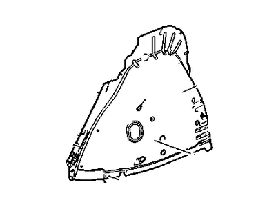 GM 95231604 Inner Wheelhouse