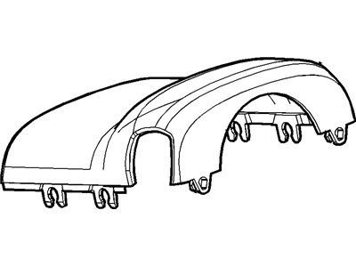 GM 23206803 Upper Column Cover