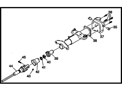 GM 26094747 Column Asm, Steering