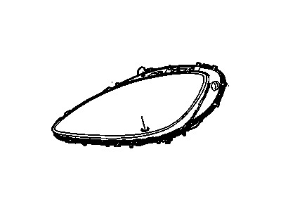 GM 20909411 Composite Headlamp