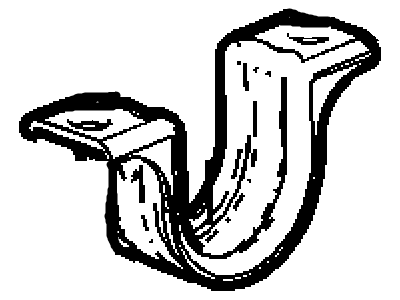 GM 23117537 Stabilizer Bar Clamp