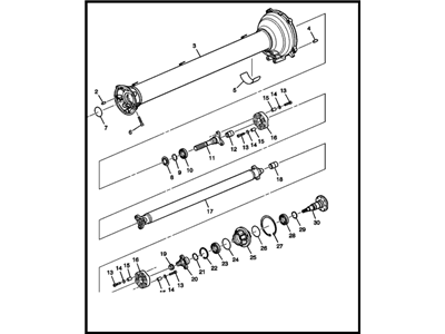 GM 12566923 Support Asm-Driveline