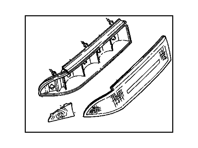 GM 5975406 Lamp Asm-Tail