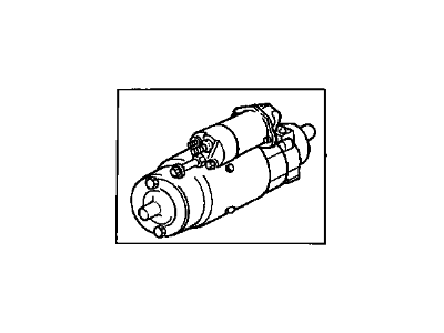 GM 89016288 Starter Asm, (Remanufacture)