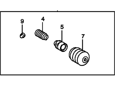 GM 88972168 Cylinder Kit, Clutch Actuator