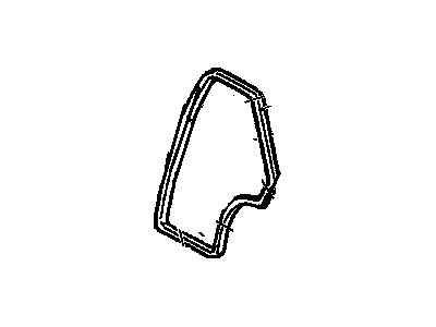 GM 25660259 Weatherstrip Asm, Front & Rear Side Door Upper