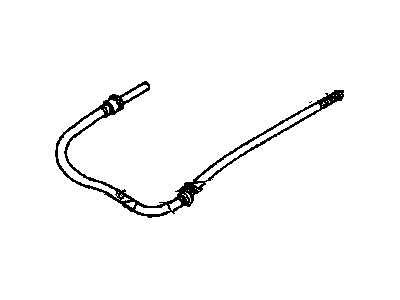 GM 14049530 Cable Asm-Parking Brake Front