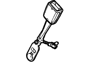 GM 84600008 Outer Buckle