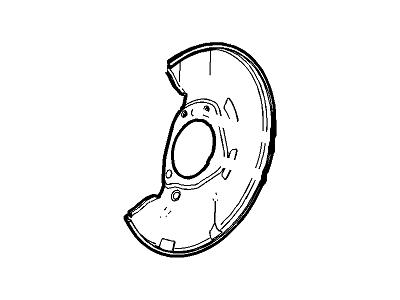 GM 13394837 Splash Shield