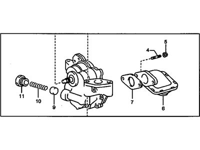 GM 19185349 Oil Pump