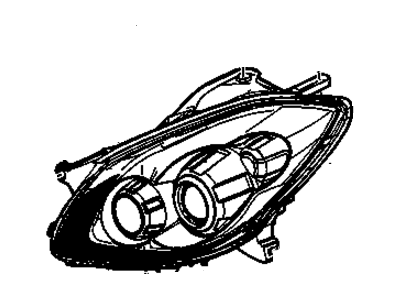 GM 22777957 Headlamp Asm