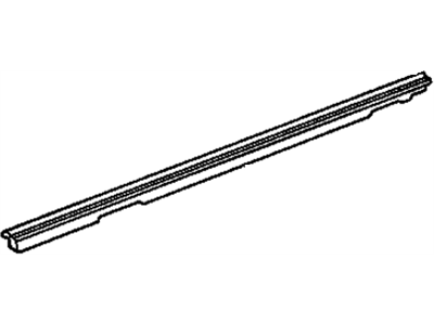 GM 22574246 SEALING STRIP, Front Door Window Channel