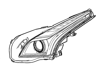 GM 20896539 Composite Headlamp