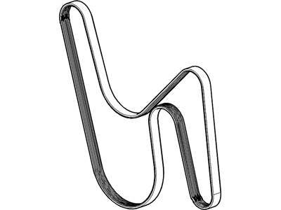 GM 12654814 Serpentine Belt