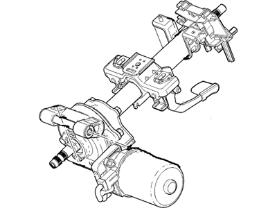 GM 95385033 Steering Column