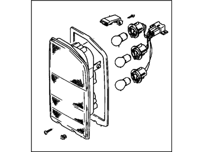 GM 30000159 Lamp Asm-Rear Combination LH