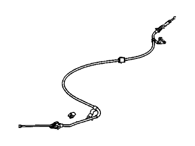 GM 19184305 Cable, Parking Brake Rear