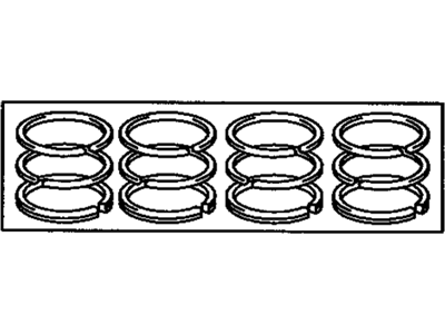 GM 19205440 Ring Kit, Piston