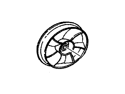 GM 12365328 Fan Asm-Engine Coolant LH