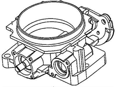 GM 12595300 Throttle Body Assembly