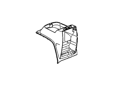 GM 22889140 Console Assembly