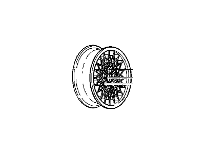 GM 12365452 Wheel Rim Kit, Aluminum